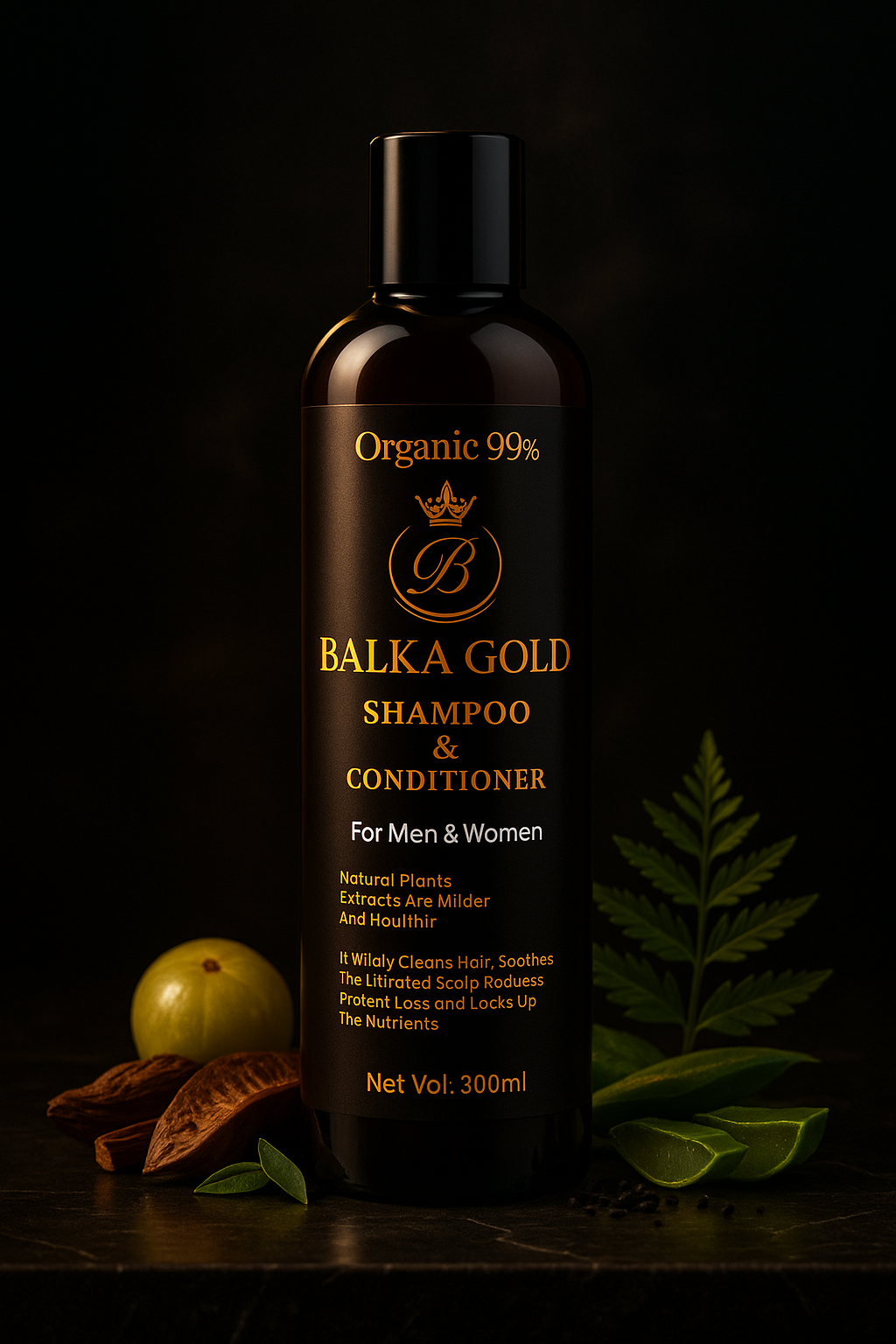 BALKA Signature Scalp Elixir Shampoo (For Strength, Shine & Scalp Revival)